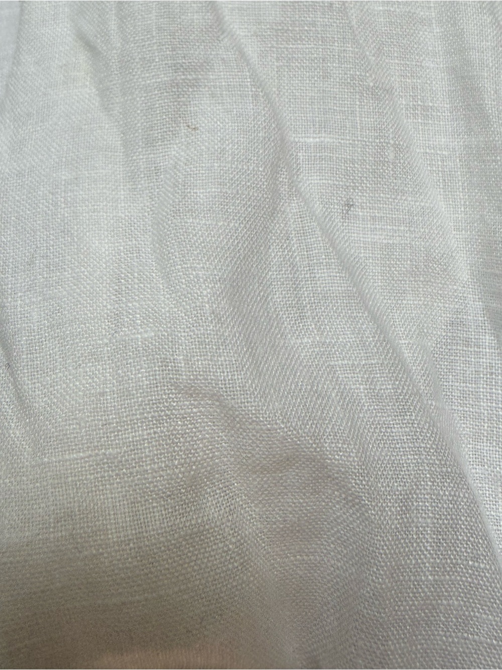 Eileen Fisher white sheer oversized blouse - Picture 15 of 15